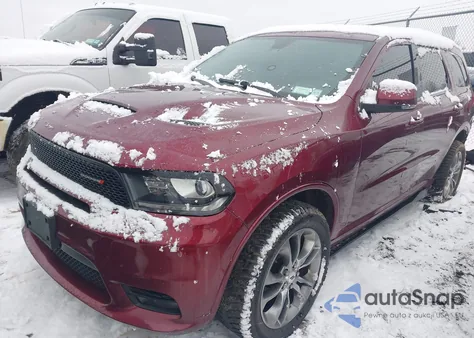 2020 Dodge Durango Gt Plus Awd from USA, damaged, VIN 1C4RDJDG6LC172111